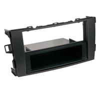 Adaptateur de façade 2-DIN pour avec vide poche Toyota Auris 2007 > noir