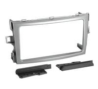 Support Autoradio 2DIN compatible avec Toyota Verso 09-18 - Argent