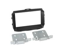 ACV Adaptateur de façade 2-DIN pour Alfa Giulietta 10/2013 Noir
