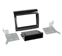 Support autoradio compatible avec Jumper Ducato Boxer Movano 14-23 - 2Din Noir b