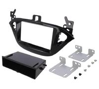 Adaptateur de façade 2-DIN pour avec vide poche Opel Adam / Corsa (E)