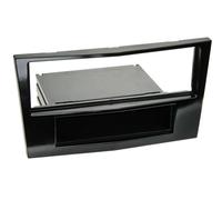 Support autoradio compatible avec Opel Corsa D Zafira B Astra H - Noir brillant