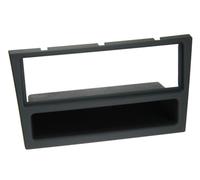 Support autoradio compatible avec Opel Vide-poche Anthracite Rubber touch