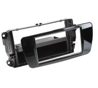 Support autoradio compatible avec Seat Ibiza 6J Noir brillant 1sin avec vide-poc