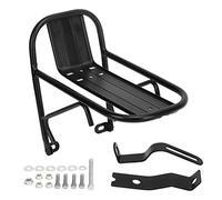 Support Avant de Vélo, Alliage D'aluminium Léger Avant étagère Garde-boue Panier Support VTT Accessoires pour Vélo VTT
