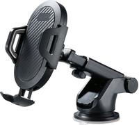 Support avant en verre pour téléphone portable iPhone X Support mobile pour smartphone Noir