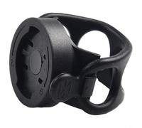 Support avant pour Garmin Edge Bryton pour GPS Wahoo - Support pour ordinateur de vélo avec sangle de 28 à 45 mm - Accessoire de vélo de route - Noir (pour Bry)