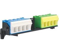 Support avec 2 x 18 bornes PE/N, QuickConnect HAGER FZ382