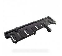 SUPPORT AVEC ROULETTES GAUCHE PANIER SUP pour LAVE VAISSELLE BEKO - 1751440300