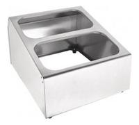 Support Bac Inox Gastronorme - Vogue - Inox Inox G