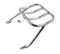 Support Bagage Arrière Moto Support Contre-Pointe Siège Arrière Support Sacs Rangement Chargement pour BMW pour R18 Classi 100 Ans 2020 Et Plus Porte-Bagages de Moto(Chrome)
