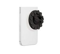 Support Bague avec Ventouse et Anneau Stand Compatible MagSafe Noir
