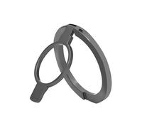 Support Bague Magnétique Stand Grip Compatible MagSafe Gris