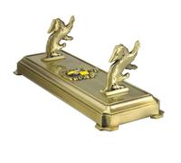 Support baguette Noble Collection Harry Potter Hufflepuff DorÃ© 20x8x8 cm