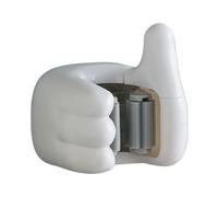 Support Balai Mural - Porte-Serpillère Ou Organisateur D'Outils | Balai de Rangement Mural | Pouce Haut Geste Support de Rangement Antidérapant | Pas d'organisation de Forage pour Salle de Bain