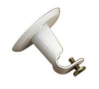 ORYX 5300122 Support Tube 12 Plafond Rond 12 mm Blanc
