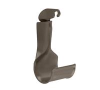 Support barre de penderie - tube de 25 mm - système suspendu - graphite ELFA®