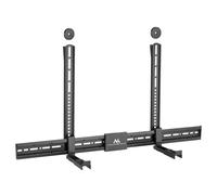 Maclean Support pour Barre de Son réglable, Profondeur 86~155mm, 15kg Max, MC-465
