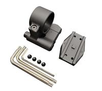 Support Bas Tactique Airsoft pour Viseur Point Rouge 30 mm, pour T2 et Loupe X3, Hauteur Optique Centrale de 0,9 Po