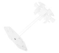 Support Base Blanc de Laboratoire en Pipettes à Acrylique Ronde