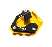 Support Béquille Coussin Extension de béquille latérale CNC pour moto pour CRF1000L pour Africa Twin/DCT 16-19, plaque support d'agrandissement ABS
