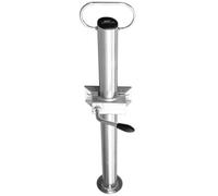 Support, béquille Fixe UNITRAILER avec Collier 60cm diamètre 48mm 150kg et Un Jeu de vis