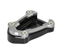 Support BéQuille Moto, LatéRale De Moto Extension de béquille latérale de moto, plaque d'agrandissement de la plaque de Base for Rebel 1100 CMX1100 DCT 2021 2022(Gray)