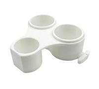 Support Biberon Tire-Lait - Évite Déversement Lait & Enchevêtrement Tuyaux | Organiseur Flexibles Avec Base Stable | Pour Mamans Parents Aidants, Plan Cuisine Maison Comptoir Chevet Bureau Voyage