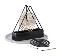 Support Bobine Anti Moustique,Anti Moustique Exterieur,Support Spirale Anti Moustique,Spirale Anti Moustique,Porte Encens, Iron Support Spirale Anti Moustique Exterieur pour Maison Et Jardin (E)