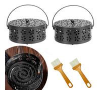 Support Bobine Moustique,Mosquito Coil Holder,Porte Encens Spirale,Encens Spirale Anti Moustique,Support Bobine de Moustique,Porte Encens (Schwarz)