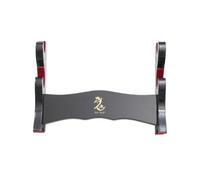 Support Bois Double Deluxe Laqué Katana Epée Sabre Presentoir/Repliksword