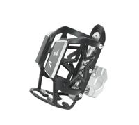Support Boisson Moto Porte-Bouteille d'eau pour Moto, Support De Café, Boisson, Thé, Accessoires CNC pour CRF1100L CRF1000L pour Africa Twin(Silver)