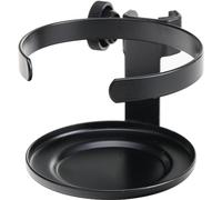 Support Boisson Pronomic GH-1 à Clipser sur Pied de Micro (Ø Tube Max : 23 mm, vis Solide, matériau Robuste, pour Verres, Bouteilles, canettes Jusqu’à 8,5 cm Ø, Poids : 169 g) Noir