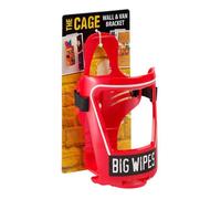 Big Wipes Bgw2421 80 van et support mural boites à - Rouge