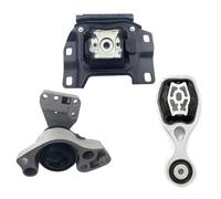 Support boîte de vitesse Compatible Avec Ford Pour Explorer 2012-2019 2.3T BB5Z-6038F FB5Z-6068B Ensemble 3 Supports Moteur Support Transmission Bras Couple
