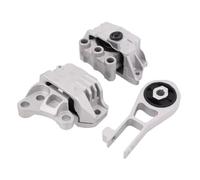 Support Boîte Vitesses Pour Jeep Pour Renegade Compass Pour Fiat 500X 2.4L 68363756AA 68363755AA Pièces Automobiles 3PCS Ensemble Supports Transmission Moteur Voiture