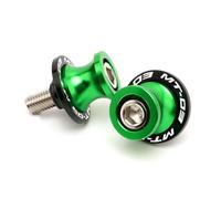 support bras oscillant , 2 pièces Pour YAMAHA MT03 MT-03 2016-2026 | Aluminium Vis De Support De Bras Oscillant, Pour Lubrification De La Chaîne, Accessoire Roue Arrière(M-7)