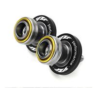 Support Bras Oscillant Moto pour YZFR1 YZFR3 YZFR6 YZFR7 YZFR9 YZF-R25 Bobines De Protection Bras Oscillant CNC M6 pour Moto, Supports Béquille D'atelier(Gold)