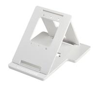 Support bureau blanc pour tout moniteur mains libres écran 3,5 ou 7'' - AIPHONE MCWSB