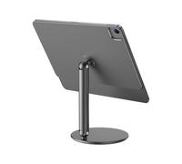 Support Bureau iPad Air 11' 2024 / 10.9' 2022 en Aluminium Rotatif Gris