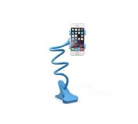 Support Bureau Lazy pour HTC Desire 10 lifestyle Smartphone Pince Clip Universel Flexible Reglable (BLEU)