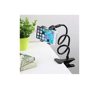 Support Bureau Lazy pour VIVO V11 Pro Smartphone Pince Clip Universel Flexible Reglable (NOIR)