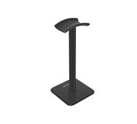 Support Bureau pour Casque Audio Design Minimaliste Noir
