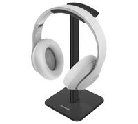 Support Bureau pour Casque Audio Design Minimaliste Swissten Noir