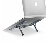 Support Bureau pour MacBook/PC Portable F-Grip Fold Stand H Pro Pliable,Gris