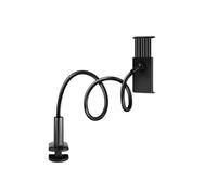 Avizar Support Bureau pour Smartphone et Tablette Rotatif Bras Flexible Noir