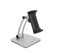 Support Bureau pour Tablette Smartphone Base Stable Multi-angle HD3285 Argent