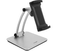 Support Bureau pour Tablette Smartphone Base Stable Multi-angle HD3285 Argent