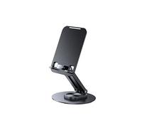 Support Bureau pour Tablettes et Smartphones 4.7 à 12 Pliable Rotatif 360° Noir