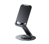 Support Bureau pour Tablettes et Smartphones 4.7 à 12" Pliable Rotatif 360° Noir